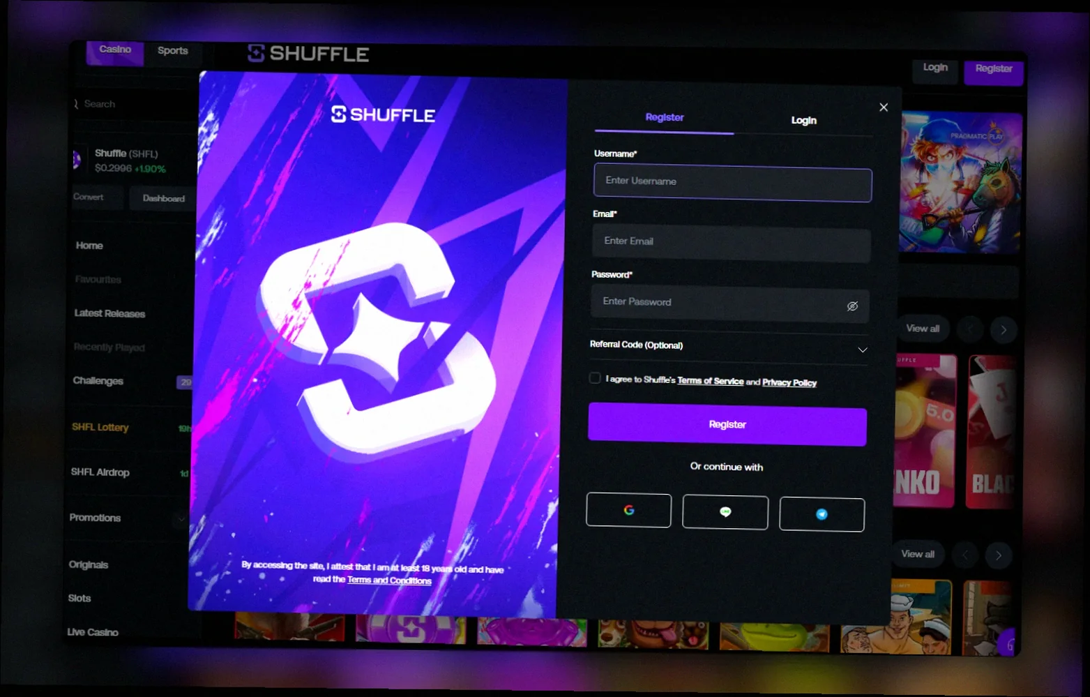 Shuffle Casino register Österreich